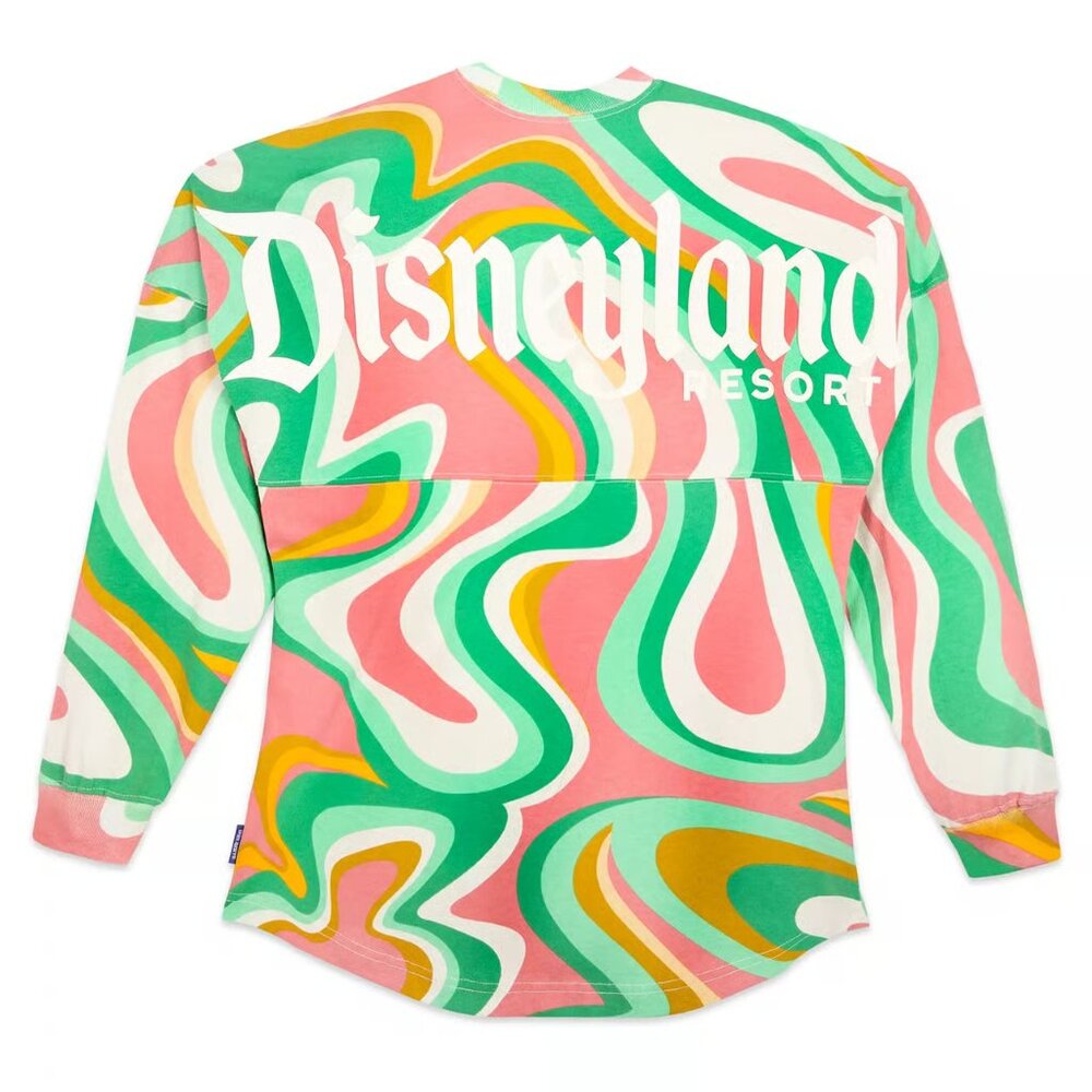 Disneyland Swirl Spirit Jersey XL Hidden Mickey Retro NWT Disney Parks